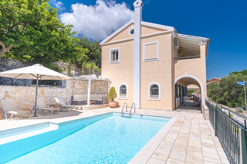 Corfu Villa with private heated pool Villa Genna